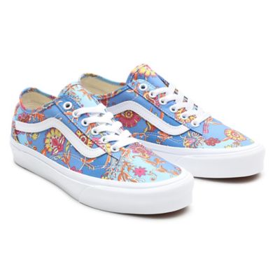 Vans Made With Liberty Fabric Old Skool Tapered Shoes | Blue | Vans