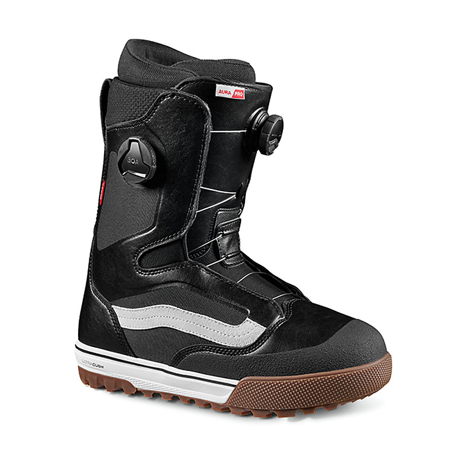 Vans Men Aura Pro Snowboard Boots (black/white) Men Black