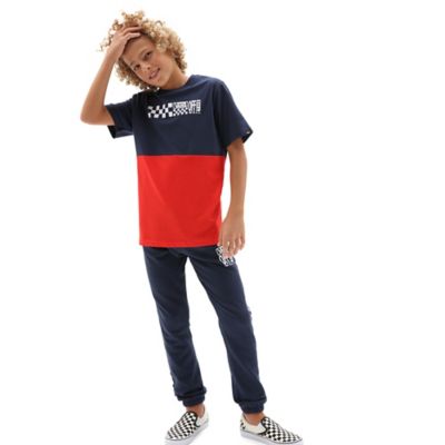 boys red vans shirt