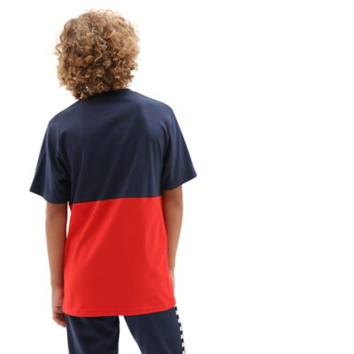 boys red vans shirt