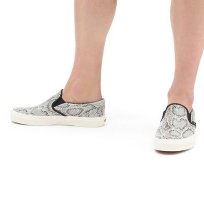 snake slip on shoes