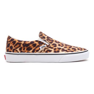 Leopard slip on outlet vans