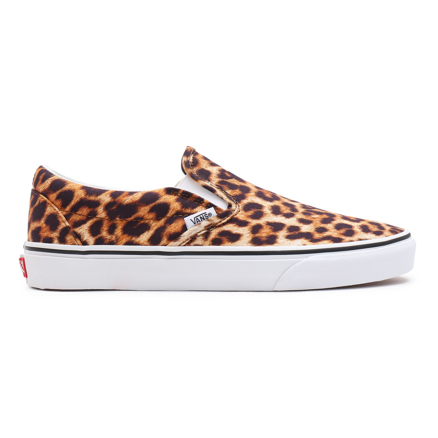 Vans classic slip deals on leopard taffy marshmellow