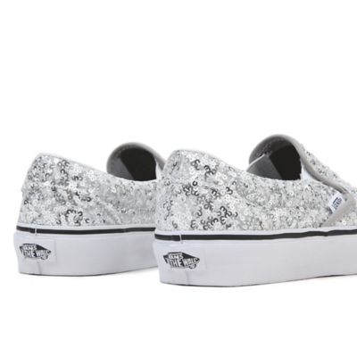 Vans classic on sale mens Silver