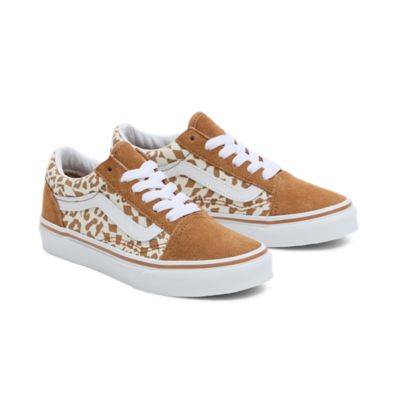 Vans low tops on sale kids white