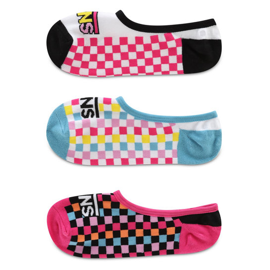 Zoo Check Canoodle Socks (3 pairs) | Vans