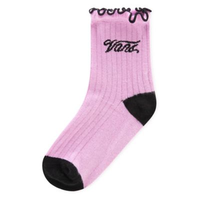 Together Forever Ruffle Socks | Pink | Vans