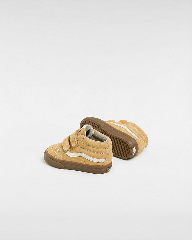 Zapatillas de bebé Sk8-Mid Reissue con cierre adherente (1-4 años)