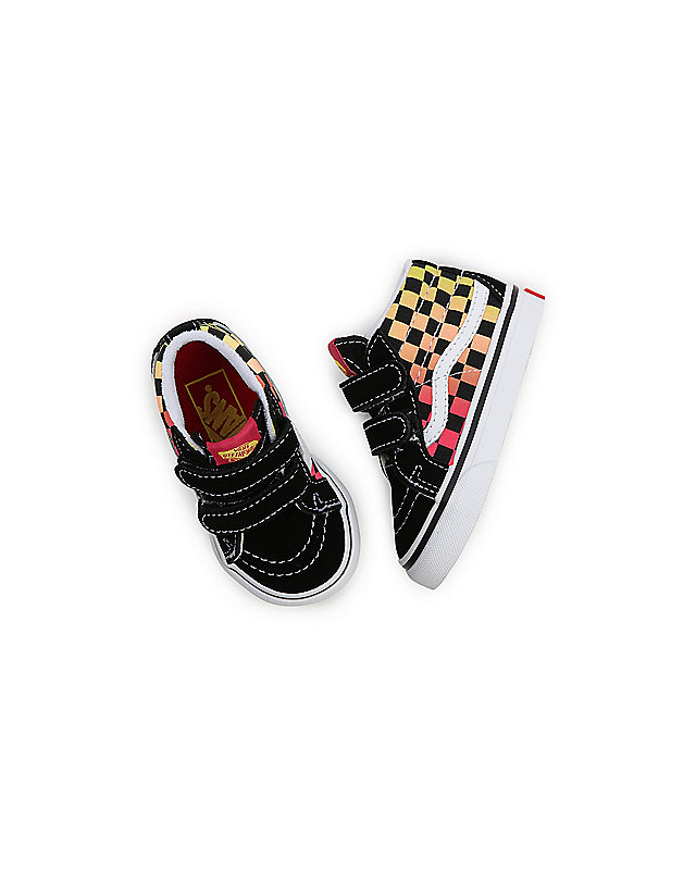 Toddler Flame Logo Repeat SK8-Mid Reissue V Shoes (1-4 years) 4