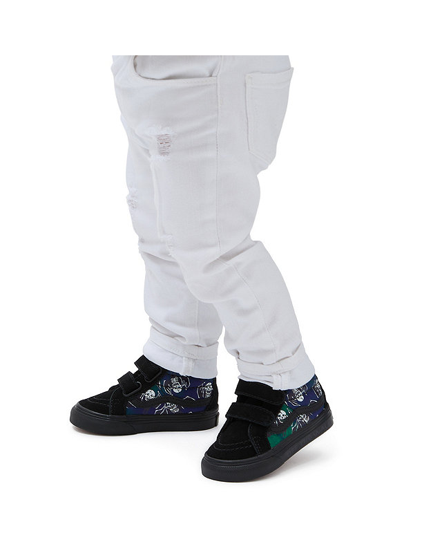 Zapatillas de bebé Sk8-Mid Reissue con cierre adherente (1-4 años)