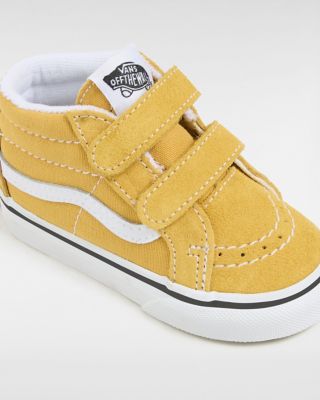 Vans skate deals shoes kids yellow