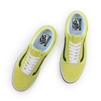 Yellow vans hot sale with teeth