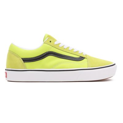 Green and yellow vans hot sale shoes