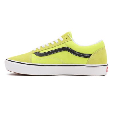 Yellow laced hot sale vans