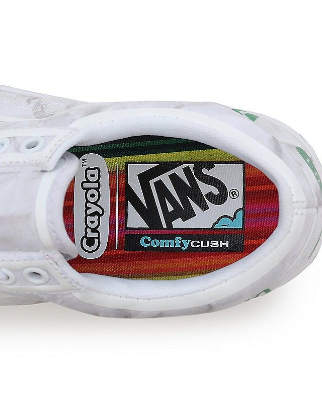 Vans x Crayola ComfyCush Old Skool Shoes 9