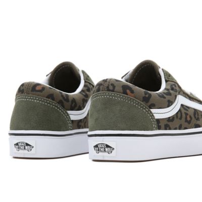 Vans shoes grey and hot sale green