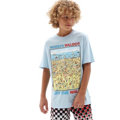Boys Vans x Where's Waldo? Beach T 