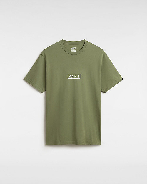Vans Camiseta Classic Easy Box (olivine-white) Hombre Verde