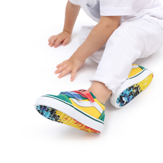Zapatillas de bebé Old Skool Velcro CR de Vans x Crayola (1-4 años) | Vans