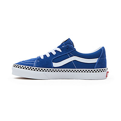 Youth Checkerboard Foxing Sk8-Low Shoes (8-14 Years)