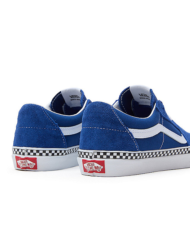 Youth Checkerboard Foxing Sk8-Low Shoes (8-14 Years) 6