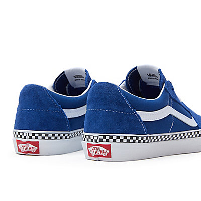 Youth Checkerboard Foxing Sk8-Low Shoes (8-14 Years)