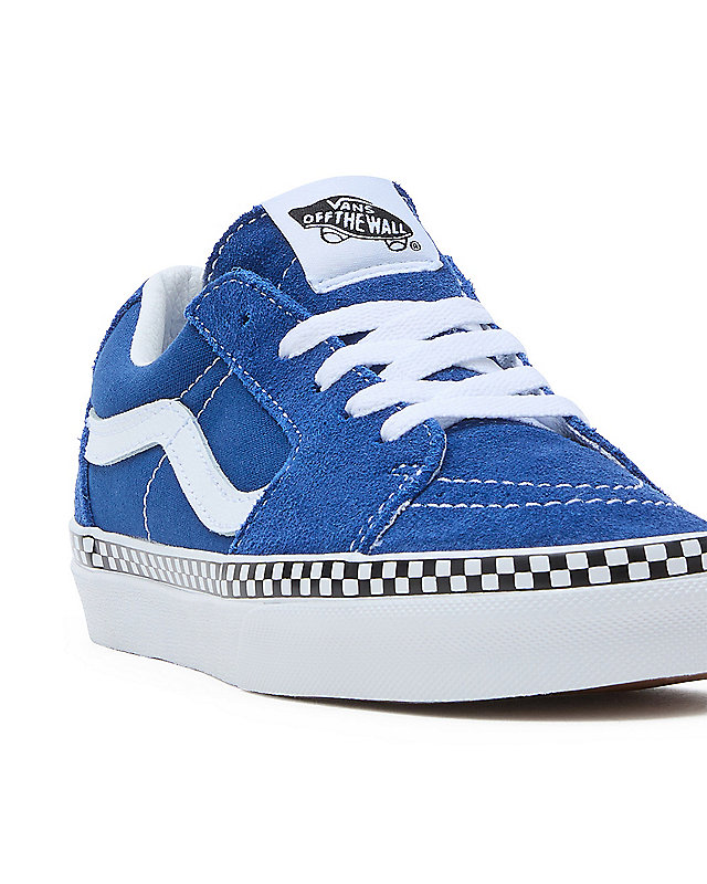 Youth Checkerboard Foxing Sk8-Low Shoes (8-14 Years) 7