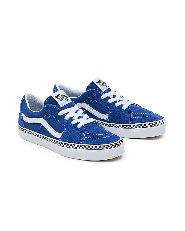 Youth Checkerboard Foxing Sk8-Low Shoes (8-14 Years) 1
