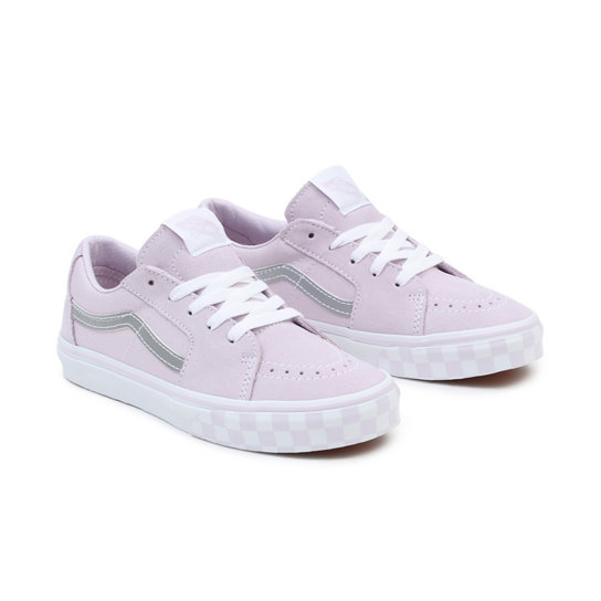 Youth Reflective Sidestripe Sk8-Low Shoes (8-14 years) | Vans
