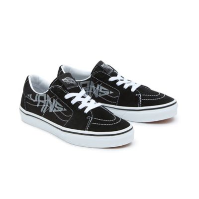 Youth SK8 Low Shoes 8 14 years Black Grey Vans