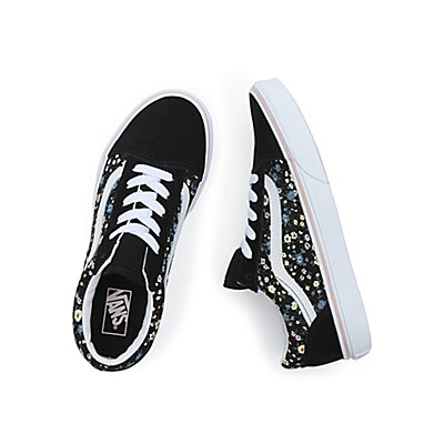 Youth Floral Old Skool Shoes (8-14 Years) 2