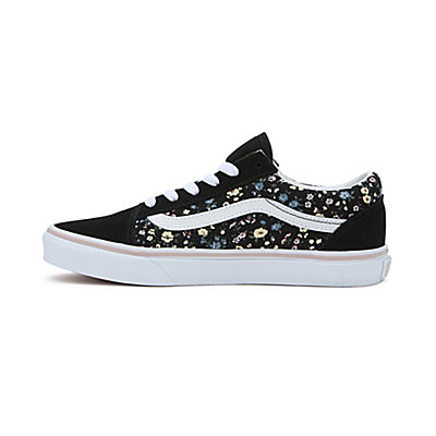 Youth Floral Old Skool Shoes (8-14 Years) 4