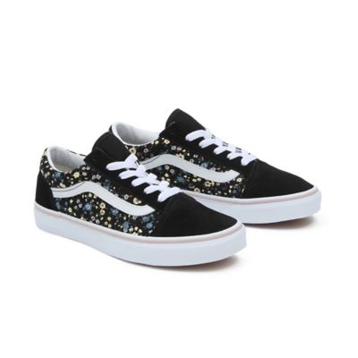 Vans shoes hot sale flower design