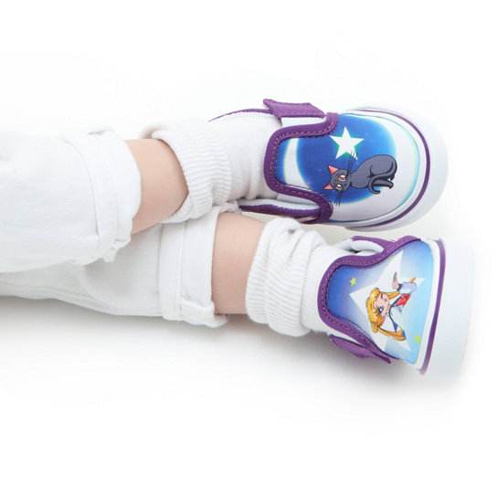 Ténis com banda aderente Vans X Pretty Guardian Sailor Moon Slip-On para bebé (1-4 anos) | Vans