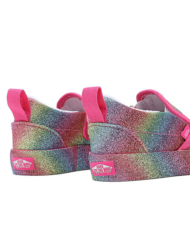 Kleinkinder Glitter Rainglow Slip-On Schuhe mit Klettverschluss (1-4 Jahre) 6
