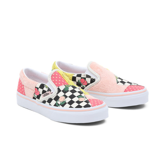 Kids Classic Slip-On Patchwork Shoes (4-8 years) | Vans