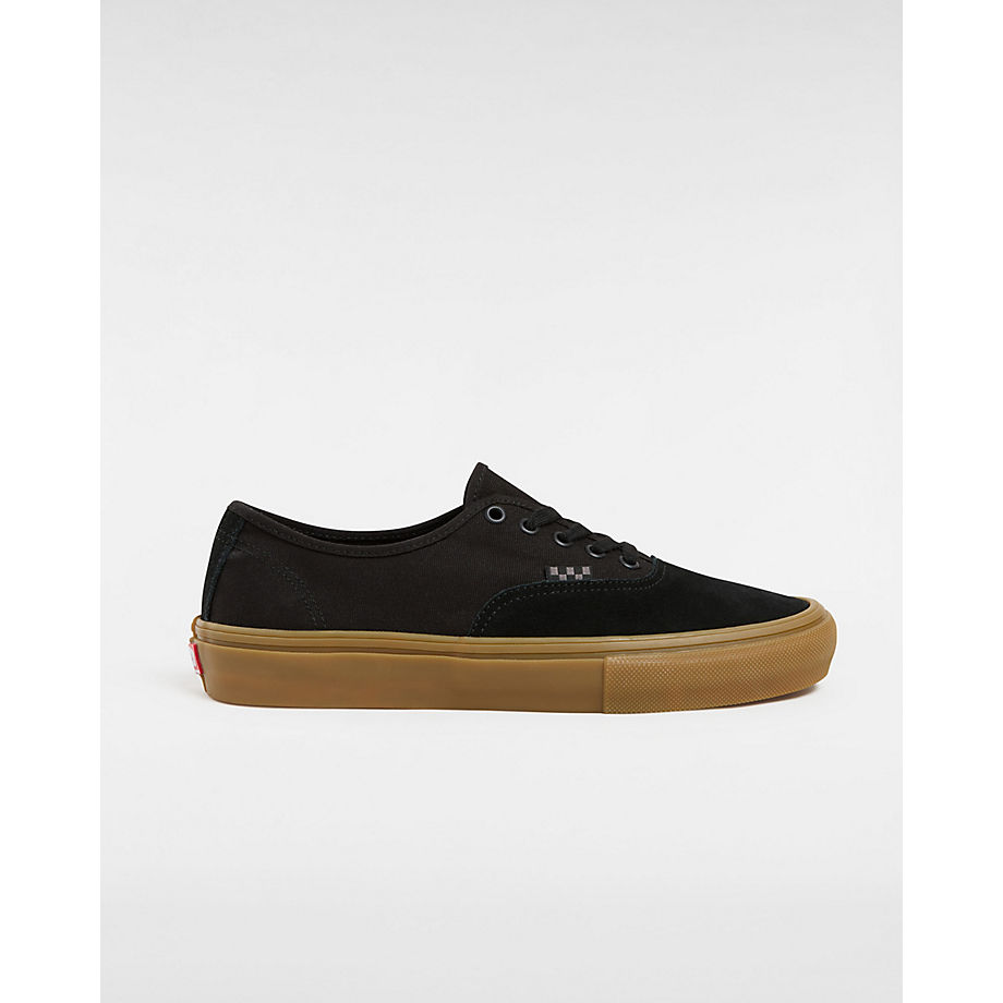 Vans Skate Authentic Y2k Schuhe (black/black/gum) Men,women Schwarz