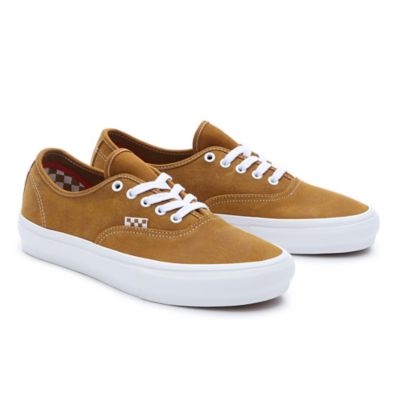 Vans Skate Authentic Shoe(leather Golden Brown)
