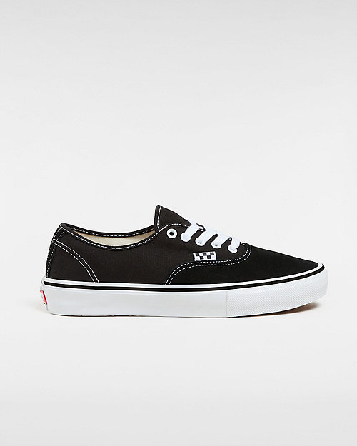 Vans Skate Authentic Shoes (black/white) Unisex Black
