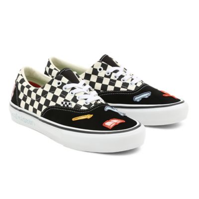 Vans era shop chex skate shoe