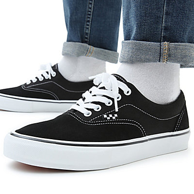 plan Weakness Useful Skate Era Shoes | Black | Vans