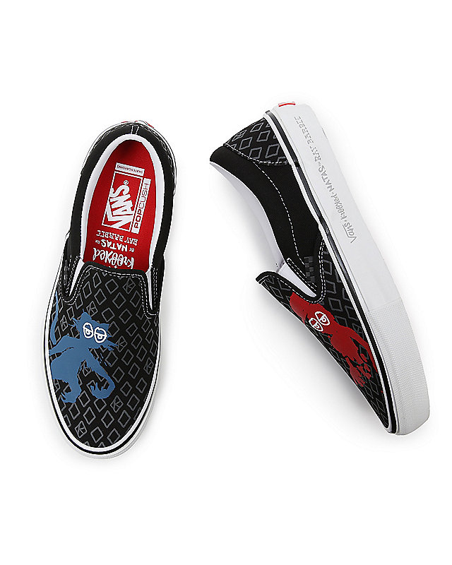 Chaussures Krooked By Natas for Ray Skate Slip-On 2