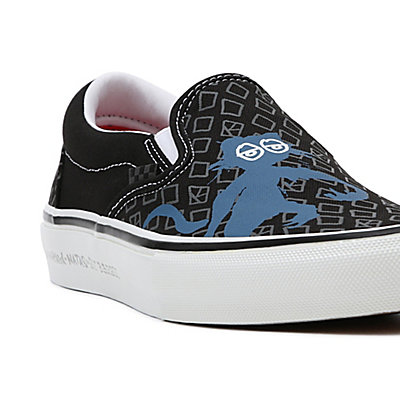 Krooked By Natas for Ray Skate Slip-On Shoes 8