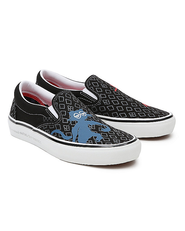 Krooked By Natas for Ray Skate Slip-On Shoes 1