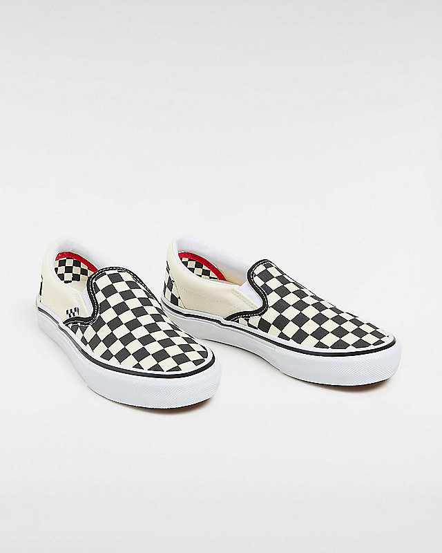 Skate Checkerboard Slip-On Shoes 2