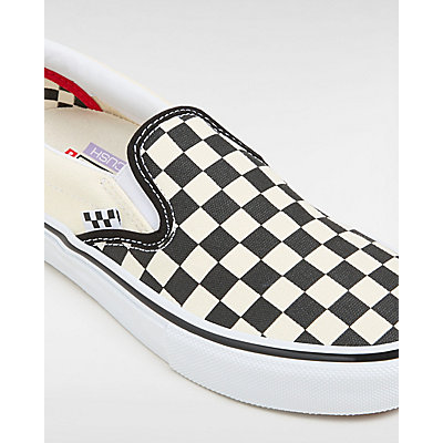 Checkerboard Slip-On Skateschuhe 4