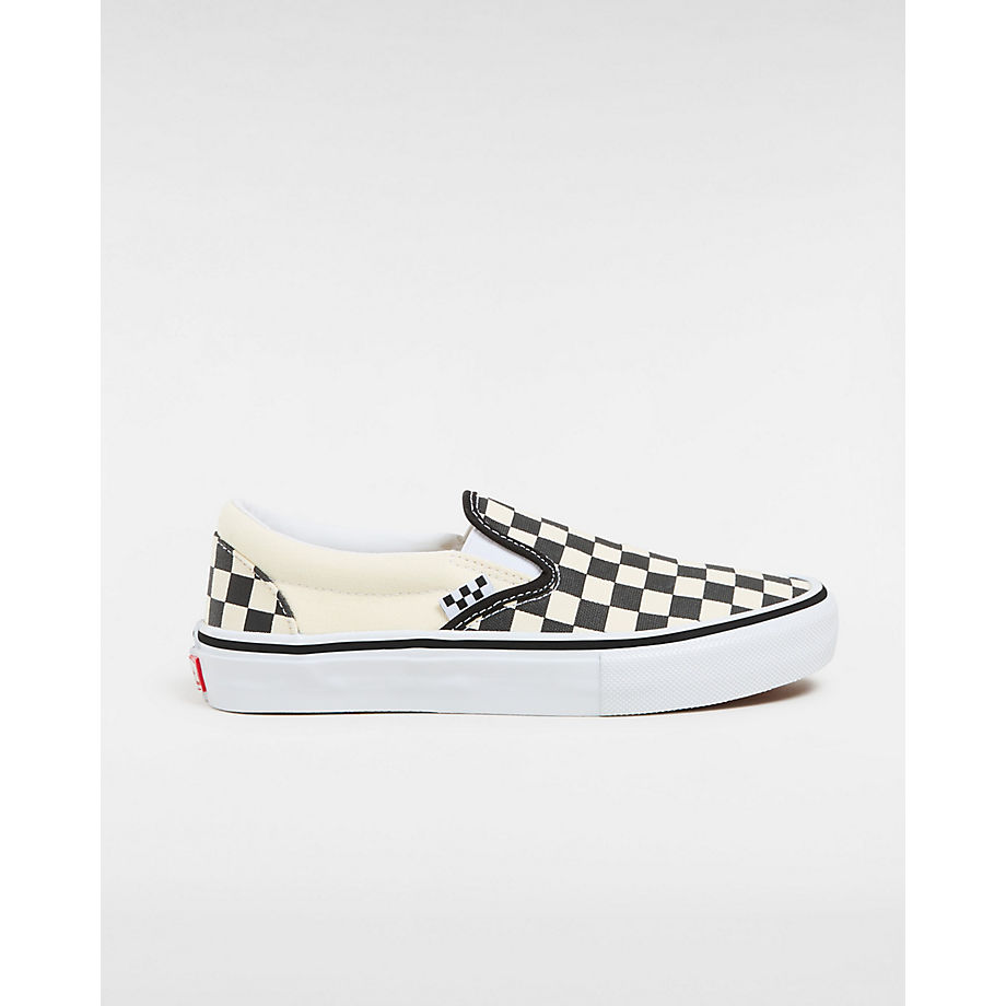 Vans Skate Checkerboard Slip-on Shoes ((checkerboard) Black/off White) Men