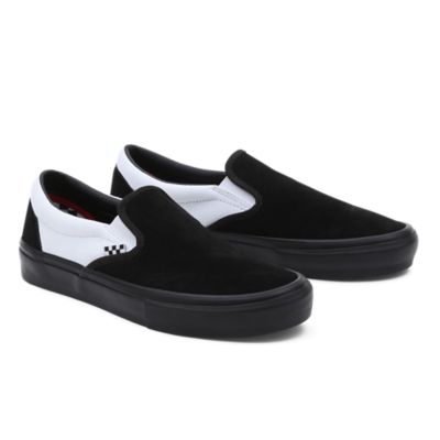 Vans Slip On Pro Skate Shoes - Black/Black - - Attic Skate & Snow Shop
