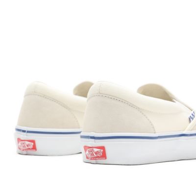 Vans off white slip hot sale ons