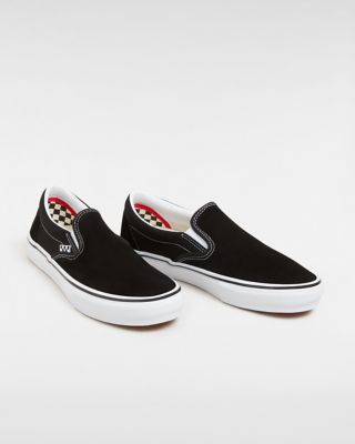 Vans slip ons with hot sale strap